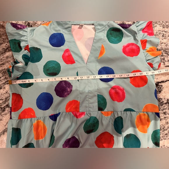 Vibrant Polka Dot Dress - Picture 5 of 6